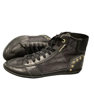 DIESEL Black Daily High Top Sneakers.  Lux**